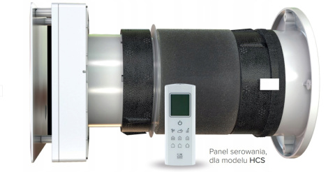Rekuperator ścienny 160 60m3/h HRW Mono Evo HCS WiFi Rekuperator ścienny 160 60m3/h HRW Mono Evo HCS WiFi